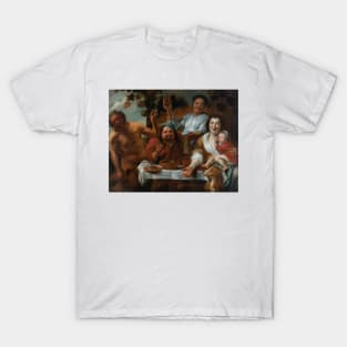 Le Satyre et le Paysan by Workshop of Jacob Jordaens T-Shirt